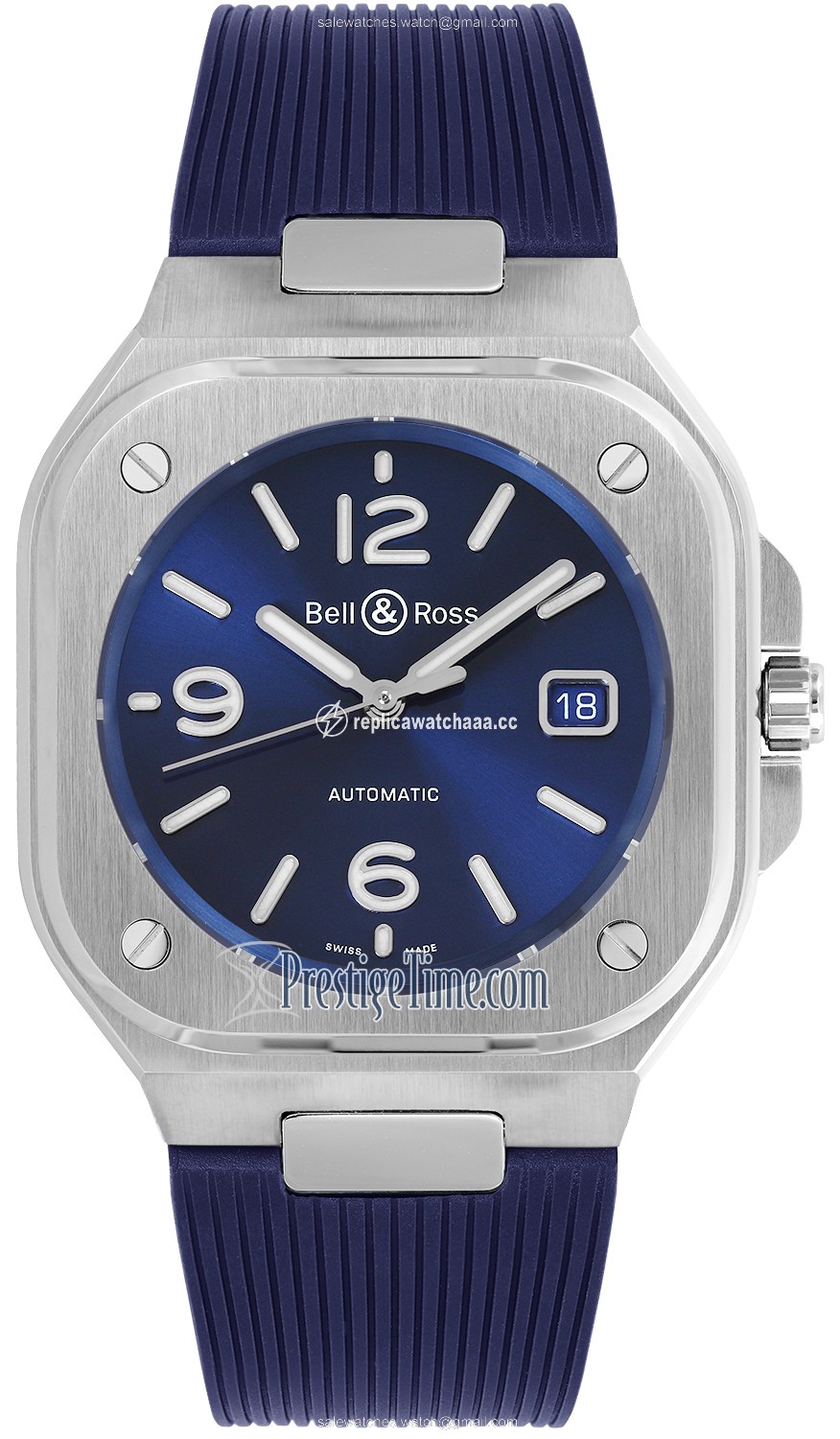 BR05A-BLU-ST/SRB Bell & Ross BR 05 Automatic 40mm Mens Watch BR05A-BLU-ST/SRB Bell & Ross BR 05 Automatic 40mm Mens Watch